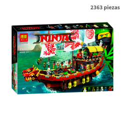 Barco de Asalto Ninja - Ninjago  - 2363 Piezas