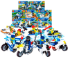 Set de 8  Police City - Cities