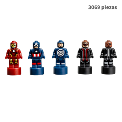El Helitransporte de SHIELD - Marvel  - 3069 Piezas