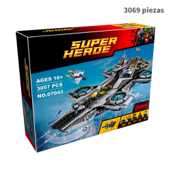 El Helitransporte de SHIELD - Marvel  - 3069 Piezas