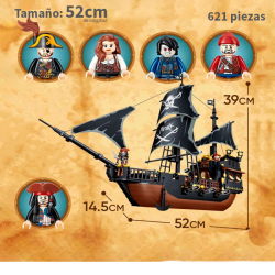 La Perla Negra - Piratas del Caribe - 621 Piezas