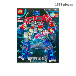 2 en 1 Optimus Prime - 1551 Piezas - Transformers