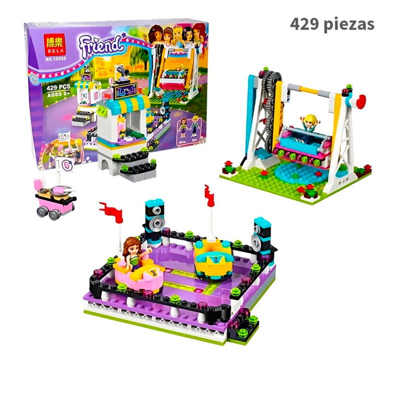 Coches de choque Parque de atracciones 429pcs Friends
