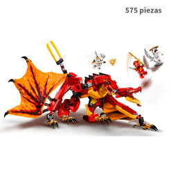 Ataque del Dragon de Fuego - 575 Piezas - Ninjago