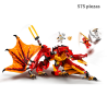 Ataque del Dragon de Fuego - 575 Piezas - Ninjago