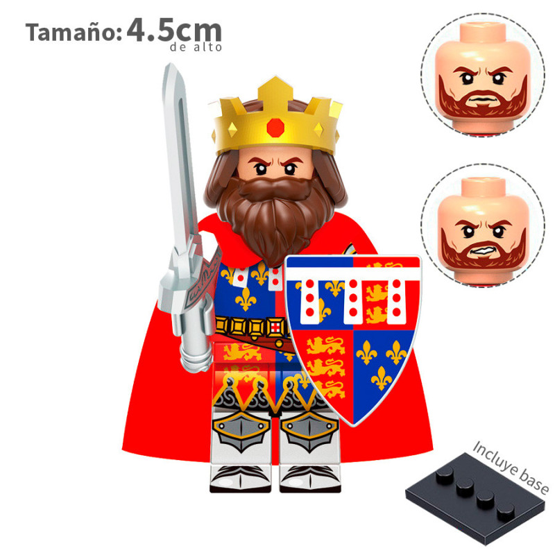 Rey Lionheart - Soldados - Minifigura
