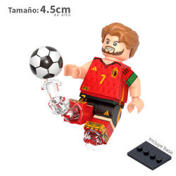 Kevin De Bruyne - Belgica del 2025 - Futbol - Minifigura