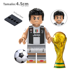 Cristiano Ronaldo - Juventus de Turín del 2018 - Futbol - Minifigura