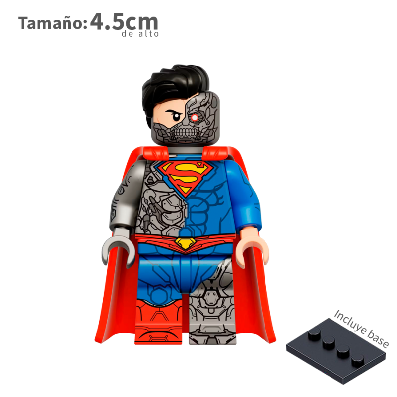 Cyborg  SuperMan - DC Comics - Minifigura