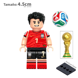 Son Heung Min - Corea del Sur del 2026 - Futbol - Minifigura
