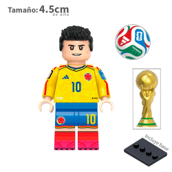 James Rodríguez - Colombia del 2026 - Futbol - Minifigura