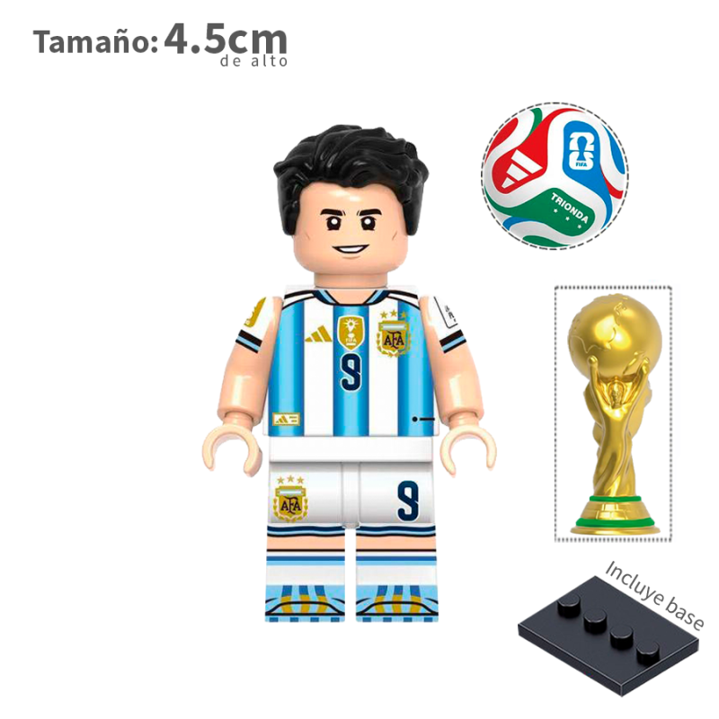 Julián Alvarez - Argentina del 2026  - Futbol - Minifigura