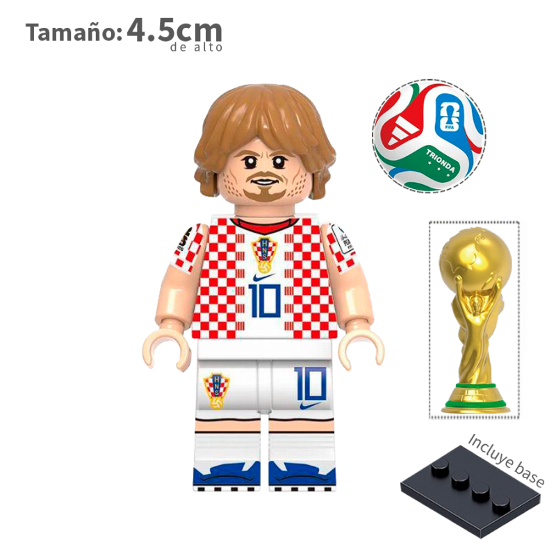 Luka Modrić - Croacia del 2026- Futbol - Minifigura
