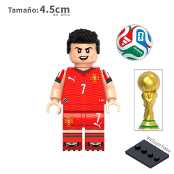 Cristiano Ronaldo - Portugal del 2026 Futbol - Minifigura