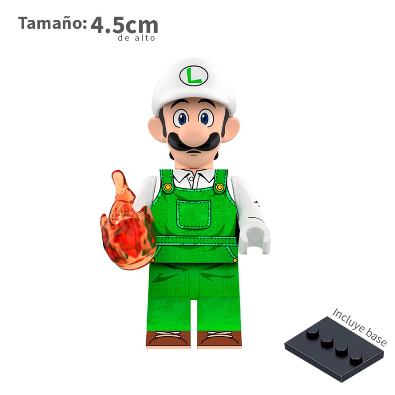 Luigi Fuego v2 - Nintendo - Minifigura
