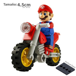 Mario con moto - Nintendo - Minifigura