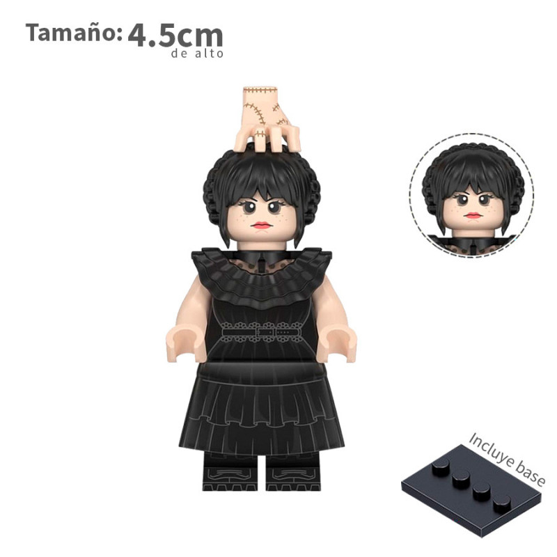 Wednesday v3 - Merlina - Terror - Minifigura