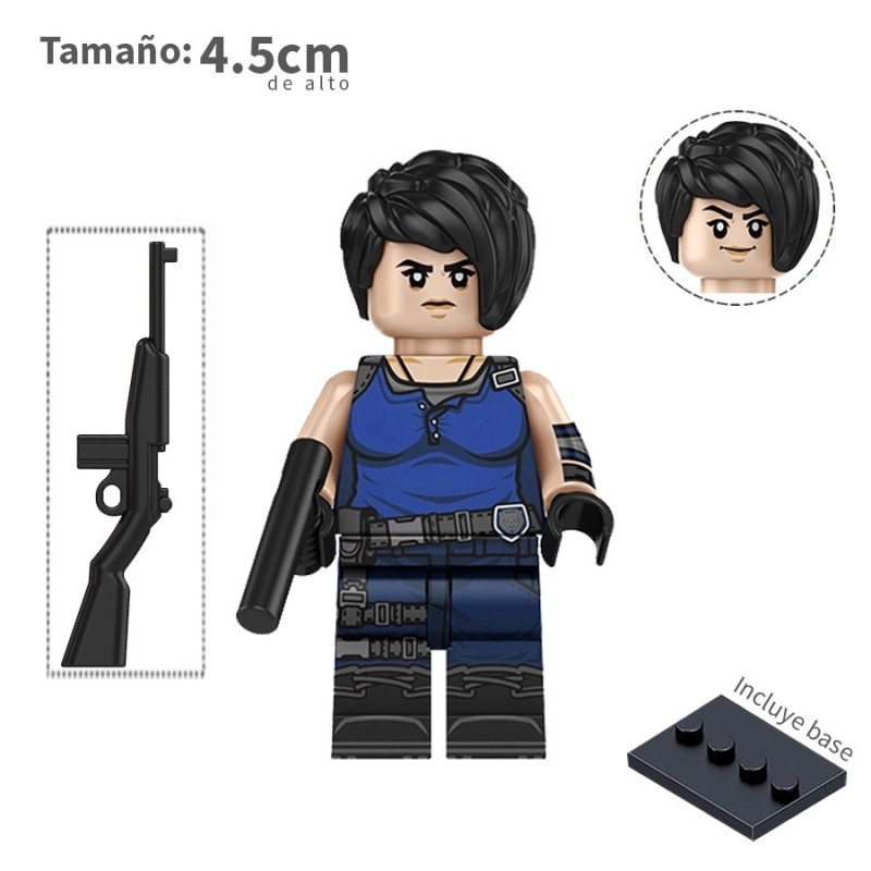 Jill Valentine - Resident Evil - Minifigura
