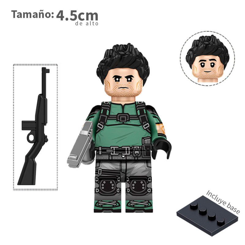 Chris Redfield - Resident Evil - Minifigura