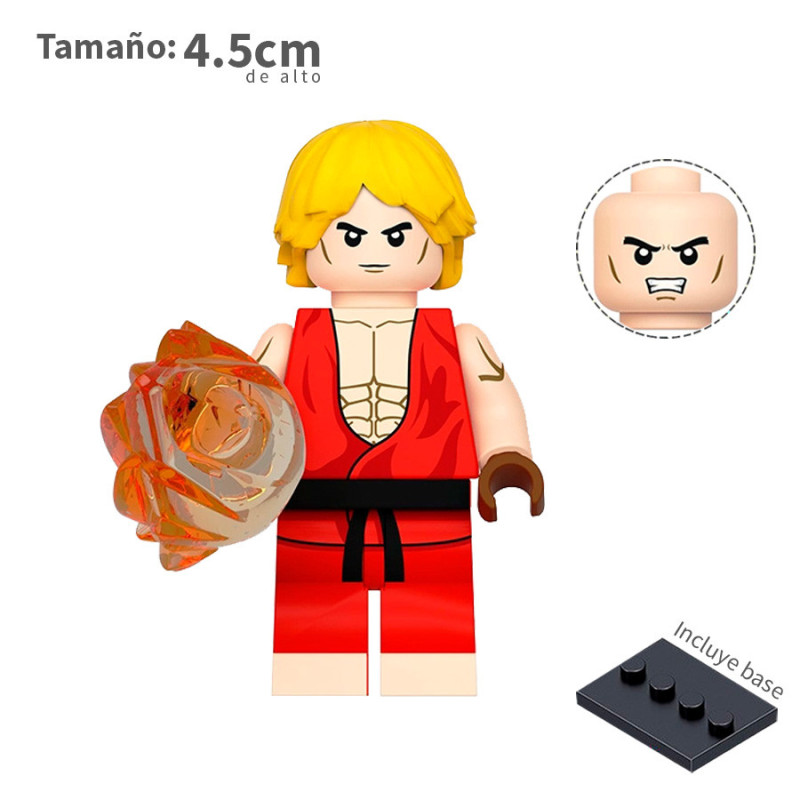 Ken v2 - Street Fighter - Minifigura