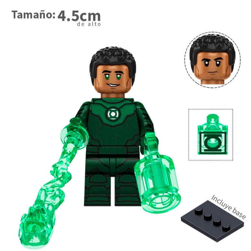 John Stewart - Linterna Verde -  Dc Comics - Minifigura