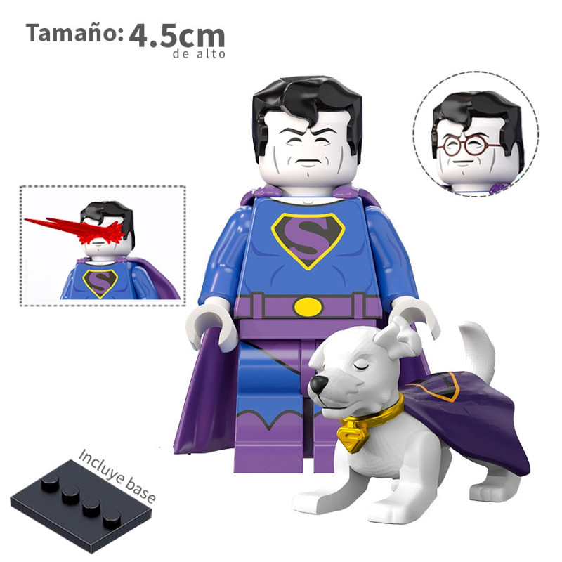 Bizarro y Krypto Bizarro -  Dc Comics - Minifigura