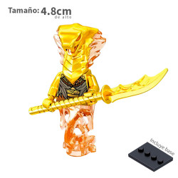 Gold Pyro Snake - Ninjago - Minifigura