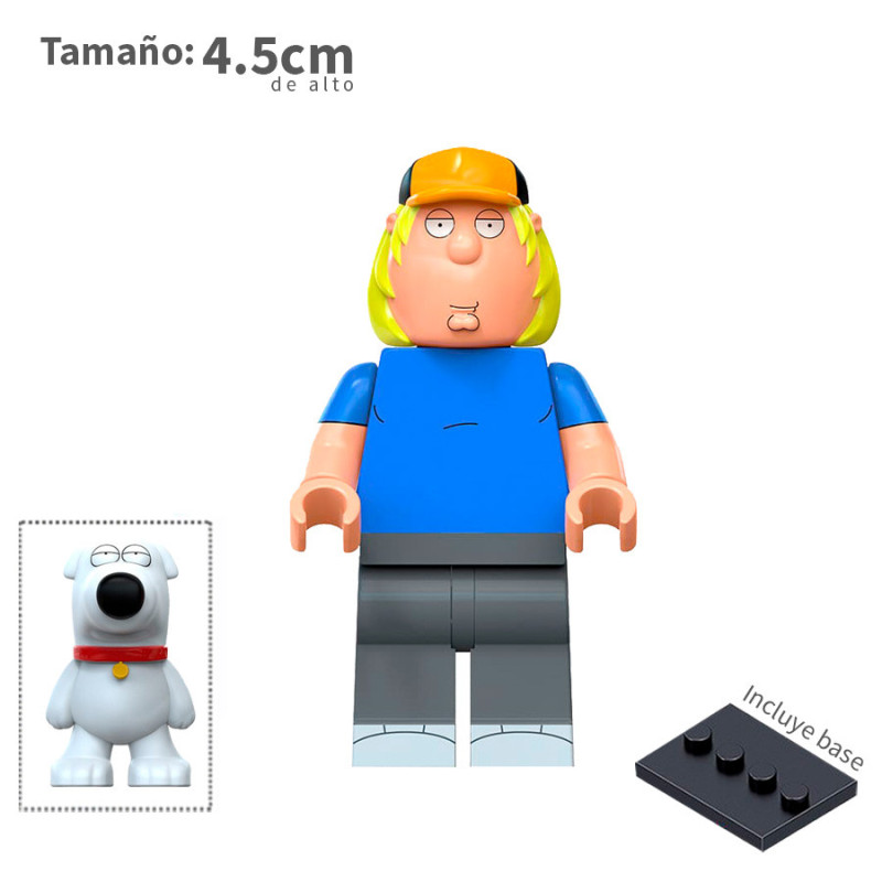 Chris Griffin y  Brian Griffin - Padre de Familia - Minifigura