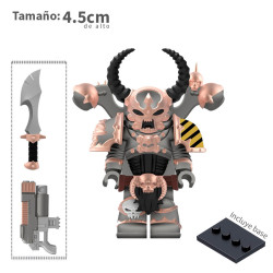 Chaos Space Marine - Iron Warriors - Warhammer - Minifigura