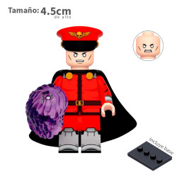 M-Bison v2 - Street Fighter - Minifigura