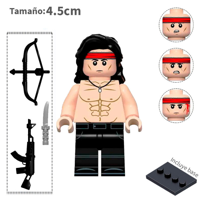 John James Rambo - Rambo - Minifigura
