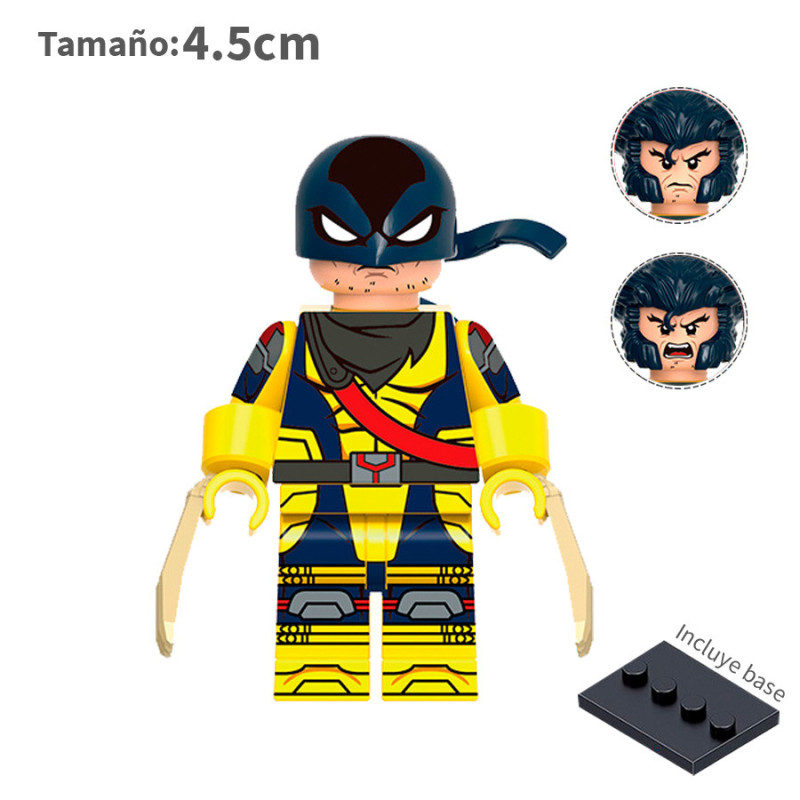 Wolverine v4 - X-Men - Marvel - Minifigura