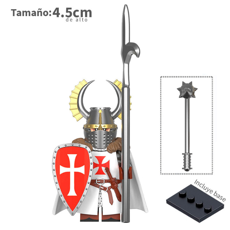Caballero Templario v2 - Soldados - Minifigura