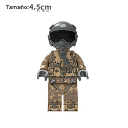 Piloto de F22 - Soldados - Minifigura