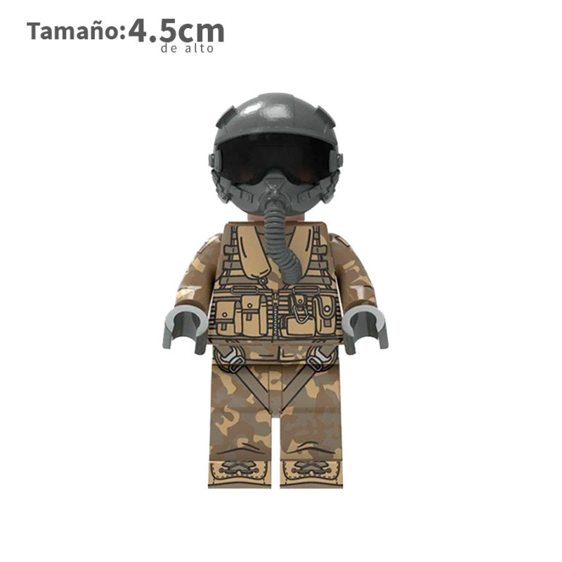 Piloto de F22 - Soldados - Minifigura