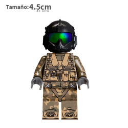 Piloto de Black Hawk - Soldados - Minifigura