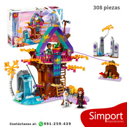 Casa del arbol encantado - 308 Piezas - Frozen