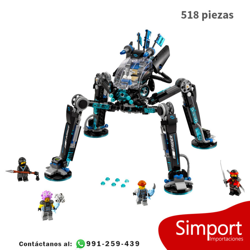 Guerrero acuático  - 518 Piezas - Ninjago
