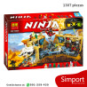 Caos en la cueva del Samurai X - 1307 Piezas - Ninjago