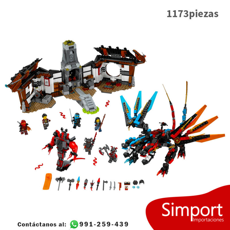 Forja del Dragon - 1173 Piezas - Ninjago