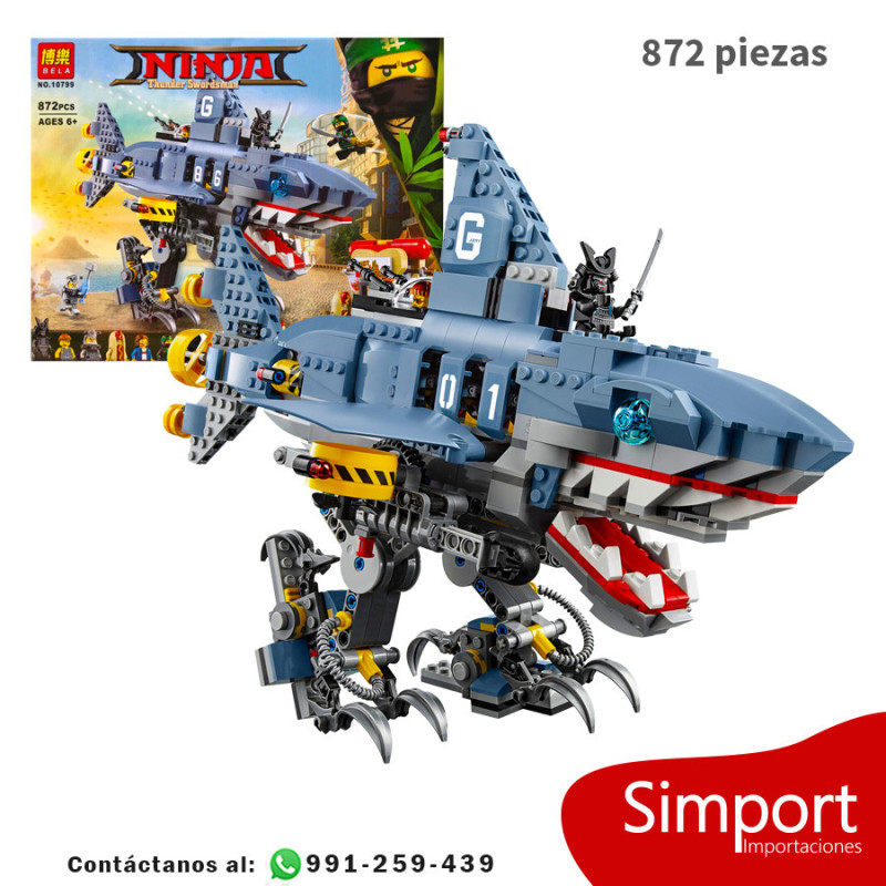 Pelicula Garmadon Building Kit - 872 Piezas - Ninjago