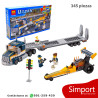 Transporte del Dragster - 345 Piezas - City