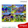 Dinosaurios - 1365 Piezas - Minecraft