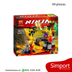 Pozo de lava fundida - 94 Piezas - Ninjago