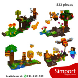 Mundo Minecraft Modelo B - 532 Piezas - Minecraft