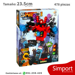 Speakerman Titan - 478 Piezas - Skibidi Toilet