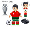 Minifigura Cristiano Ronaldo - Portugal del 2024 - Futbol - Minifigura