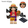 Monkey D Luffy cape negra - One Piece - Minifigura