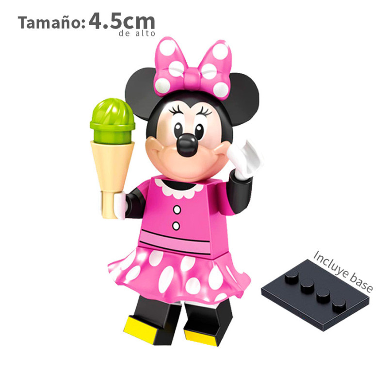 Minnie traje rosado - Disney - Minifigura