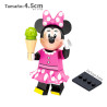 Minnie traje rosado - Disney - Minifigura